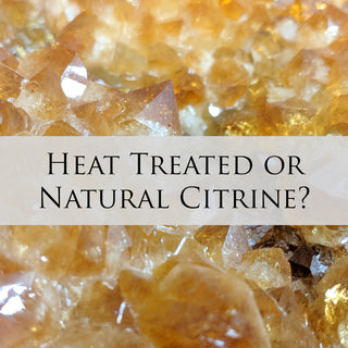 Heat Treated & Natural Citrine