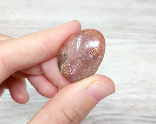 A Grade African Sunstone Tumbled Crystal