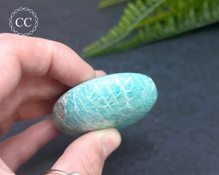 Amazonite Chunky Palm Stone #3