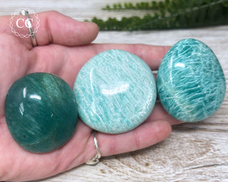 Amazonite Chunky Palm Stone