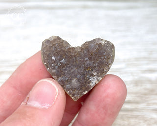 Amethyst Cluster Heart #17