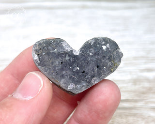 Amethyst Cluster Heart #19