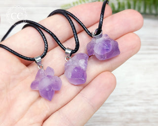 Amethyst Crystal Necklace