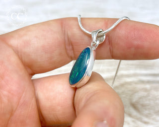 Australian Opal Triplet Necklace #4