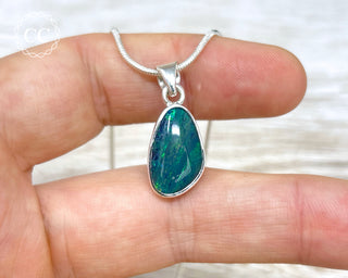Australian Opal Triplet Necklace #4