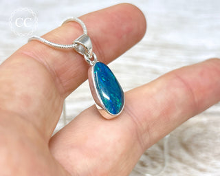 Australian Opal Triplet Necklace #3