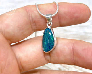 Australian Opal Triplet Necklace #3