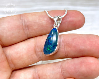 Australian Opal Triplet Necklace #2