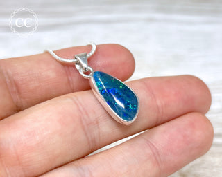 Australian Opal Triplet Necklace #2