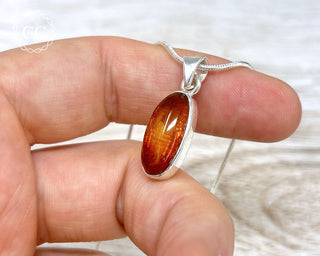 Baltic Amber Silver Necklace #4