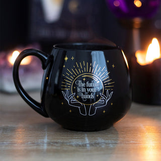 Black Colour Change Fortune Telling Mug