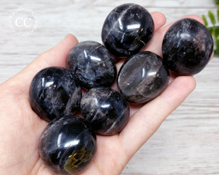 Large Black Moonstone Pebble