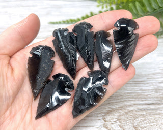 Black Obsidian Arrowhead