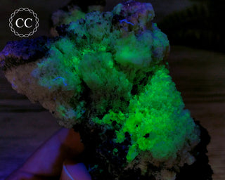 Black Tourmaline and Hyalite Opal - Namibia #73