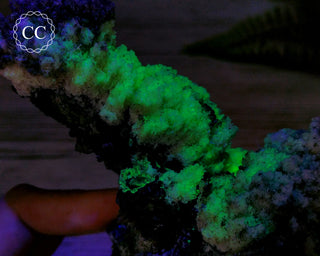 Black Tourmaline and Hyalite Opal - Namibia #73