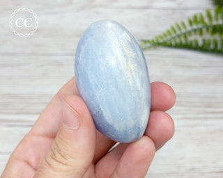 Blue Calcite Chunky Palmstone #2