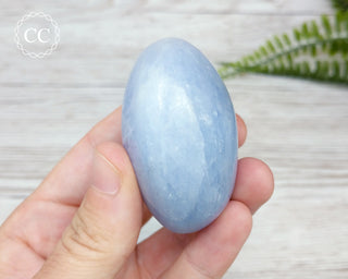 Blue Calcite Chunky Palmstone #2