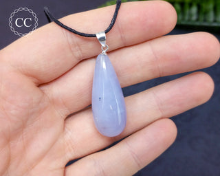 Blue Chalcedony Pendant