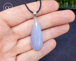 Blue Chalcedony Pendant