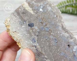 Blue Cubic Fluorite New Mexico #17