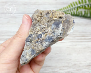 Blue Cubic Fluorite New Mexico #20