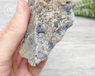 Blue Cubic Fluorite New Mexico #20