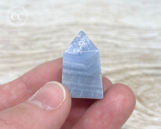 Blue Lace Agate Small Tower #12