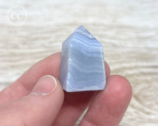 Blue Lace Agate Small Tower #12