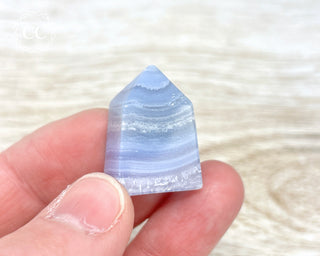 Blue Lace Agate Small Tower #2