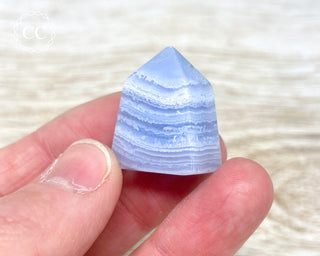Blue Lace Agate Small Tower #3