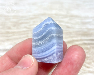 Blue Lace Agate Small Tower #5