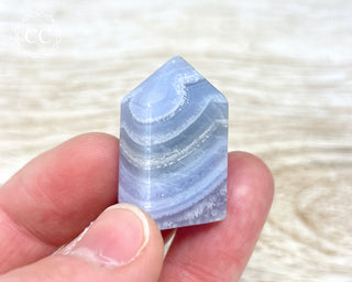 Blue Lace Agate Small Tower #5
