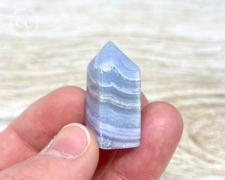 Blue Lace Agate Small Tower #5