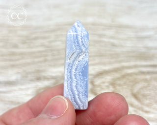 Blue Lace Agate Small Tower #1