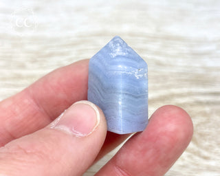 Blue Lace Agate Small Tower #9
