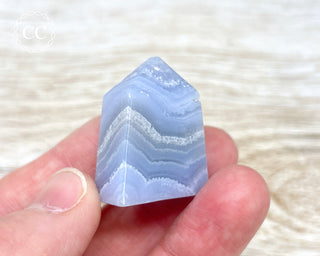 Blue Lace Agate Small Tower #10