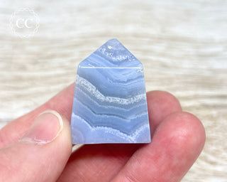 Blue Lace Agate Small Tower #10