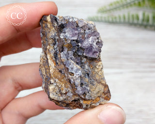 Burtree Slits Fluorite Specimen #28