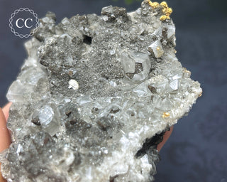 Calcite with Marcasite - Linwood Mine #7
