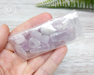 Kunzite & Hiddenite Crystal Chips 30g