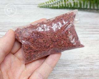 Red Jasper Crushed Crystal Chips 50g