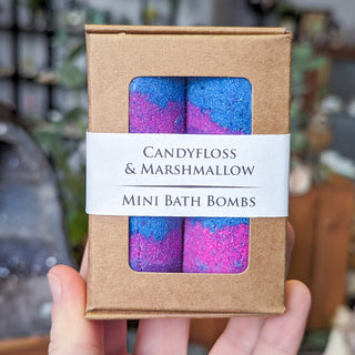 Candyfloss & Marshmallow Mini Bath Bomb Set