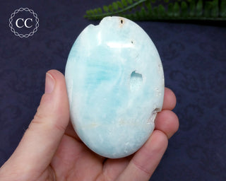Caribbean Calcite Large Palmstone #2