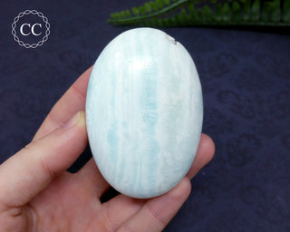 Caribbean Calcite Large Palmstone #1