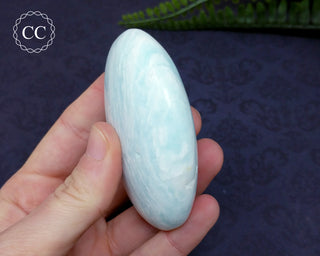 Caribbean Calcite Large Palmstone #4