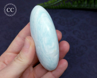 Caribbean Calcite Large Palmstone #4