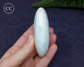 Caribbean Calcite Large Palmstone #1