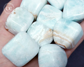 Caribbean Calcite Tumbled Crystal