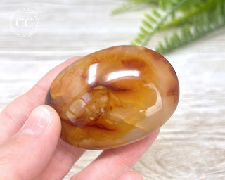 Carnelian Chunky Palm Stone #4