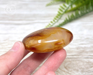 Carnelian Chunky Palm Stone #4